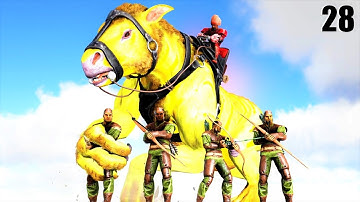 GREEN CHIEFTAIN ROLLO & ALPHA CHALICO! | EXTINCTION CORE | ARK SURVIVAL EVOLVED MODDED E28