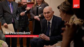‘Be Peacemakers’ | President Oaks speaks at the Washington National Cathedral