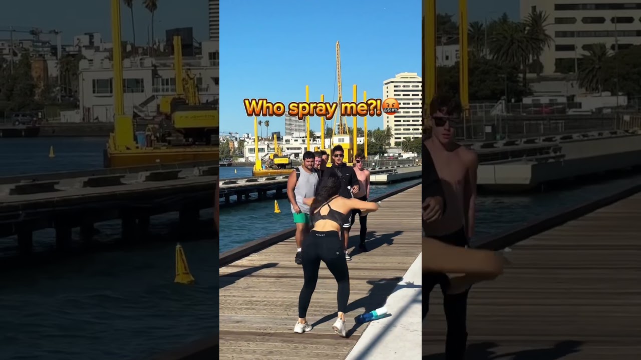 She Threw The Gun 😂😭 #youtubeshorts #funny #comedyskits