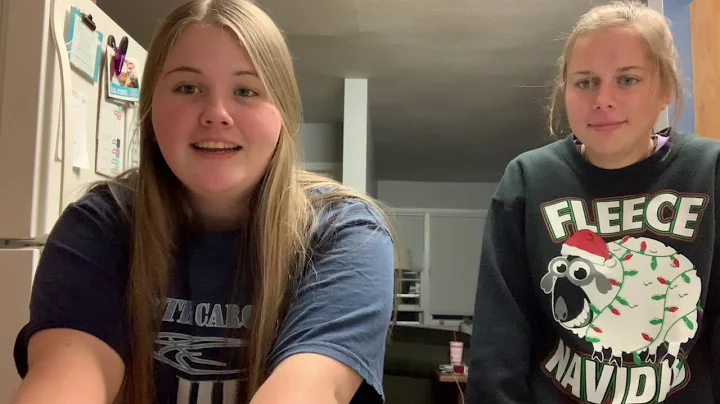 Baking with Emma and Kalea