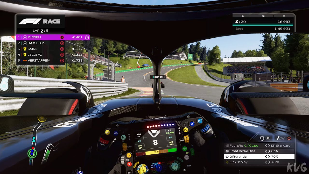 F1 23 - Cockpit View Gameplay (PS5 UHD) 4K60FPS