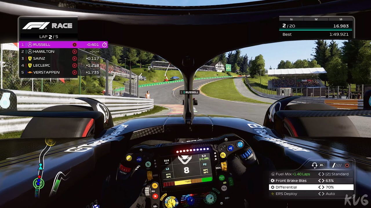 F1 23 - Cockpit View Gameplay (PS5 UHD) [4K60FPS] 