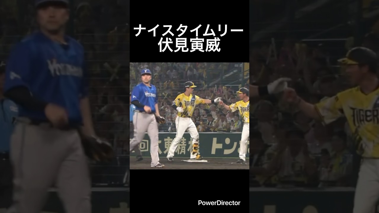 ナイスタイムリー伏見寅威!#shorts #阪神タイガース #横浜denaベイスターズ #伏見寅威
