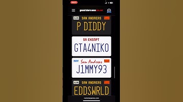 Problem with the GTA Online License Plate Creator #gtaonline #licenseplatecreator #glitch