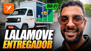 Virei entregador da Lalamove com caminhão 100% elétrico🔋