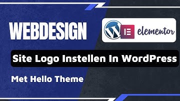 SITE LOGO INSTELLEN VOOR WORDPRESS  WEBSITE