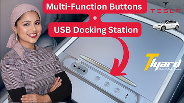 Tesla Model 3 & Y Center Console Review: Multi Function Buttons + USB Docking Station By Tlyard