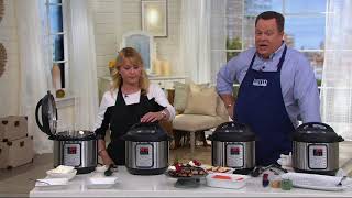 How to Use the Instant Pot 6-qt Viva 9-in-1 Digital Pressure Cooker | QVC screenshot 5