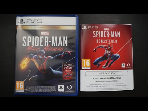 PS5: Spider Man Miles Morales Ultimate Edition (Standard Edition, Spiderman Remastered, Unboxing)