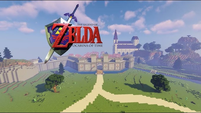 The Legend of Zelda: Ocarina of Time Map 1.12.2, 1.12 for Minecraft 