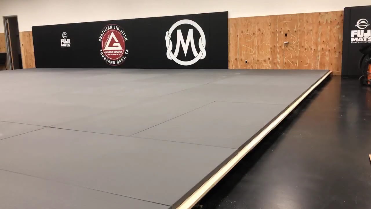 Fuji Mats Spring Floor System Install Youtube