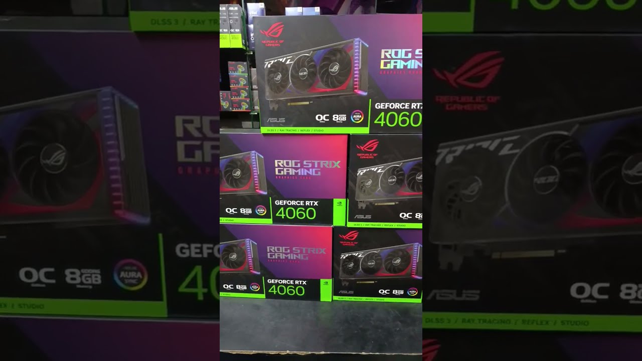 Asus Rog Strix 4060 Gaming Gamingsetup Ai Graphicdesigner Gamingontiktok 5060