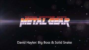 Metal Gear Promo - David Hayter
