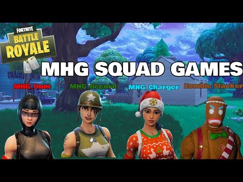 Insane MHG Squad Games (FN Battle Royale)