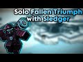Solo fallen triumph with sledger  tower defense simulator