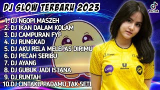 Dj Slow Terbaru 2023  Dj Ngopi Maszeh  Dj Ikan Dalam Kolamviral Tiktok Remix Terbaru 2023
