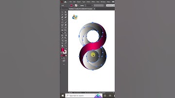 Infinity Logo Design |Adobe Illustrator | Urdu/Hindi