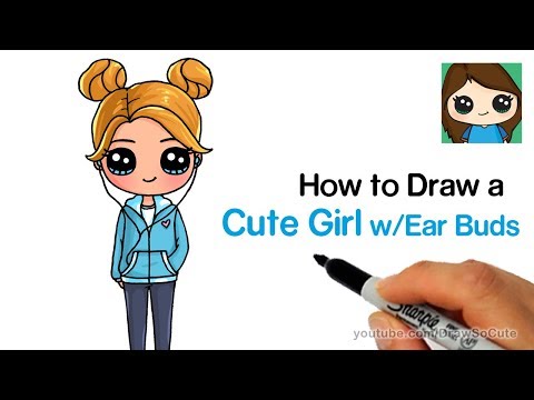 Drawing a Cute Girl