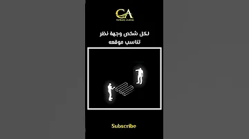 يجب عليك مشاهدة هذا الفيديو لكل شخص وجهة نظر حسب موقعه 