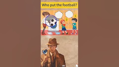 Who put the football?#quiz #genius #riddleoftheday #enigma #riddles