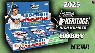 New Release! 2025 Heritage High Number Hobby Box. 📦 🚨How To Spot Variations Etc.