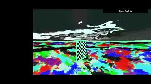 Virtual Chessboard Camera Calibration Test Video