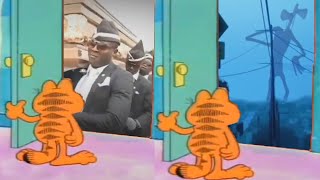 Garfield Answers The Door To Random Strangers 4 Funny Edition Siren Head Coffin Dance Sans