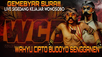 GEMEBYAR SURA!!!! WCB🔥WAHYU CIPTO BUDOYO SENGGANEN LIVE SIGEDANG KEJAJAR WONOSOBO