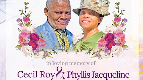 Memorial Service For The Life of Cecil Roy & Phyll...
