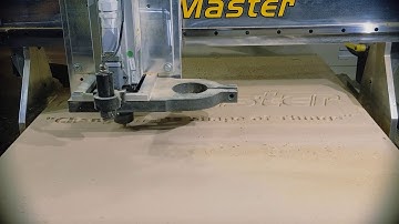 Stinger 1 cuts MDF CAMaster sign