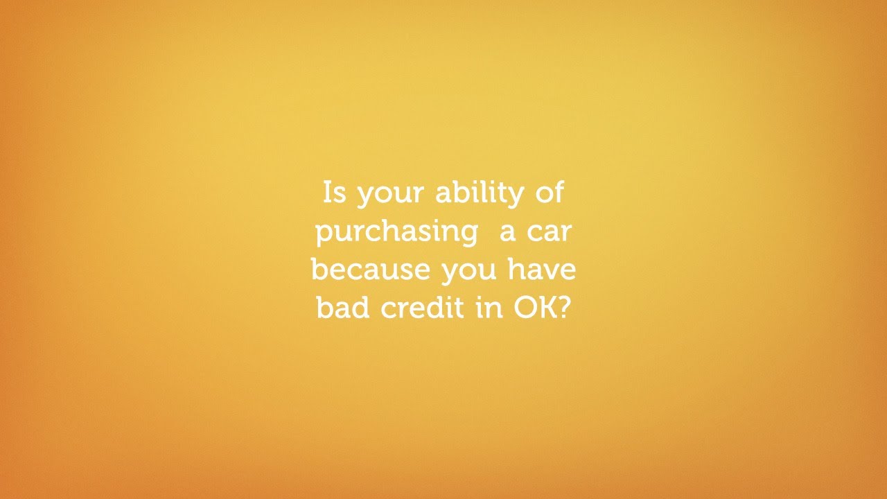 Oklahoma City OK Cheap Used Car Financing with any Credit No Down