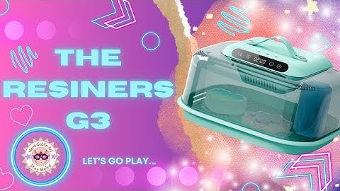 De toekomst van harsprinten: review van de G3-uithardingsmachine @Resinersofficial