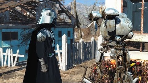 Darth Vader in Fallout 4   Pt 1 Constructing a lightsaber