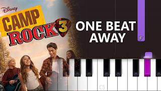 Camp Rock 3 - One Beat Away (Piano Tutorial) @pianonikki8020