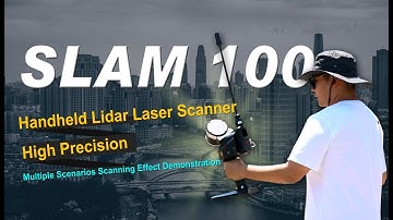 Slam100 Handheld Lidar Laser Scanner- Mutiple Scenarios Scanning Effect Demonstration