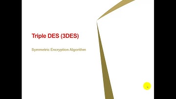 CS627 Cyber Security | Part 38 | Triple 3DES | Virtual University |
