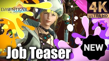 NEW Pictomancer Job Reveal Trailer | 4k Upscaled