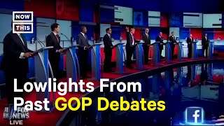 Memorable Lowlights From Previous GOP Debates