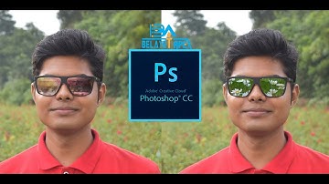 Amazing image  Reflection in Sunglasses Photoshop cc tutorial