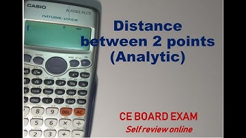 Distance between point and a line. Analytic part 06. CE-Selfreview-online