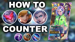 Top Global Benedetta " Counter " Burst Damage Heroes | Mobile Legends