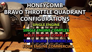 Hardware Review - Honeycomb Bravo Throttle Quadrant Configurations