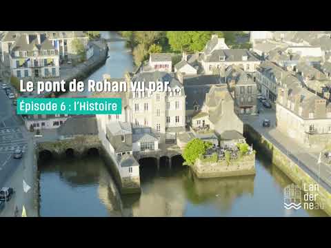 Landerneau in three cultural views: bridge, heritage and art