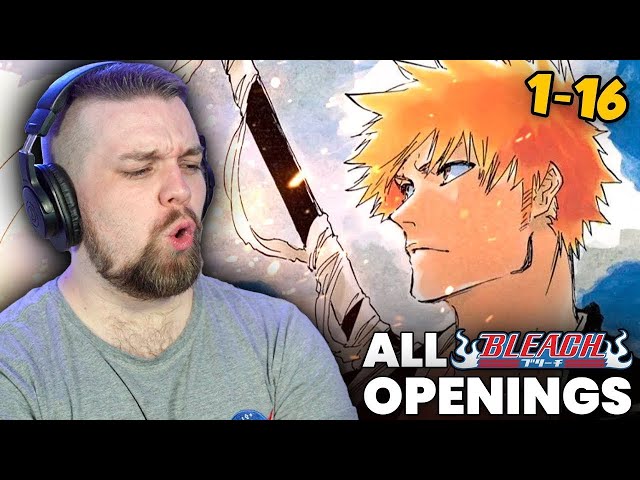 BLEACH All Openings Reaction!!! (1 to 16) 