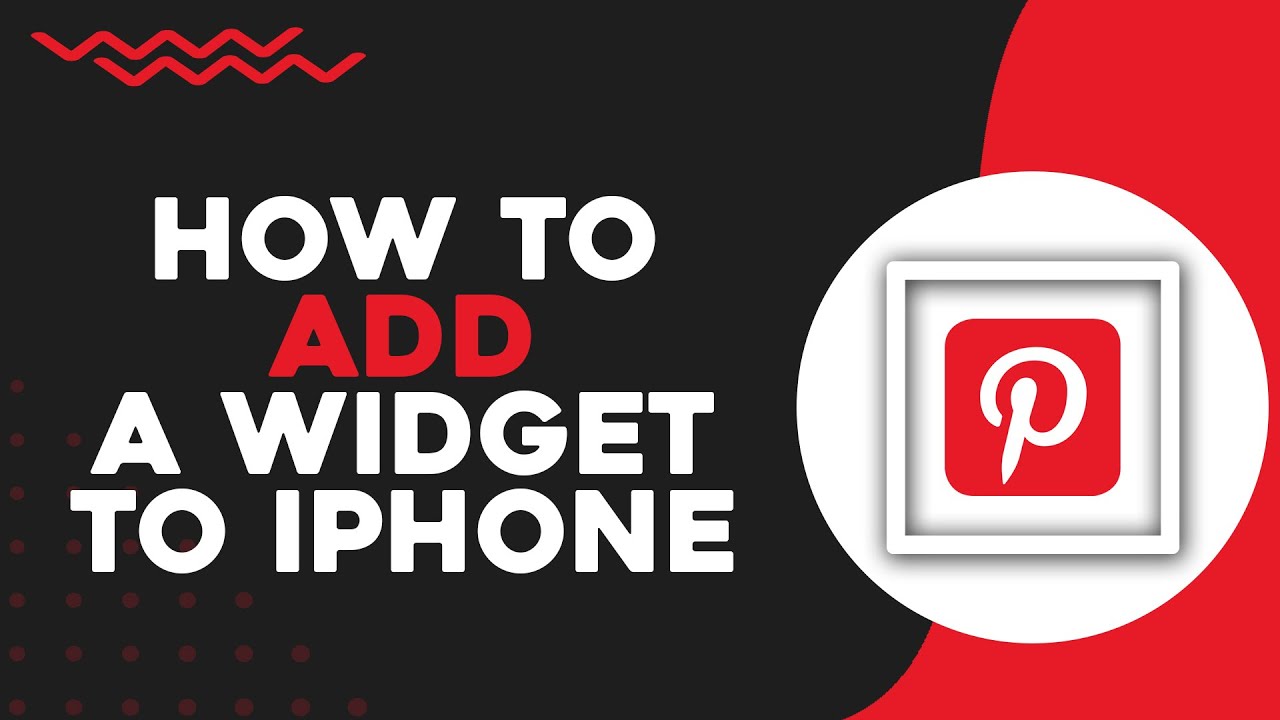 Pinterest Shell Widget How To Add A Pinterest Widget To iPhone (Easiest Way) - YouTube