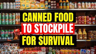 CANNED FOOD Myths You Need To Know for Survival! Strategies for Prepping