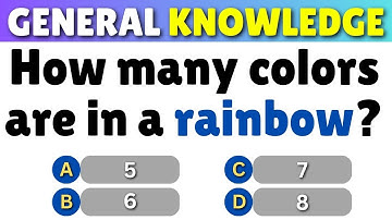 How Good Is Your General Knowledge  Take This 60 question Quiz To Find Out! #challenge 5