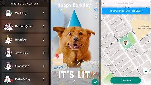 How To Use Snapchat New "On-Demand Geofilters" Features