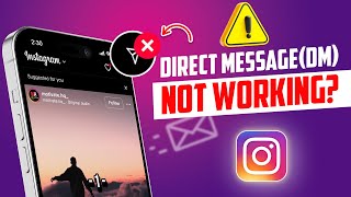 How to Fix Instagram Dm Not Working on iPhone | Instagram Dms Stuck