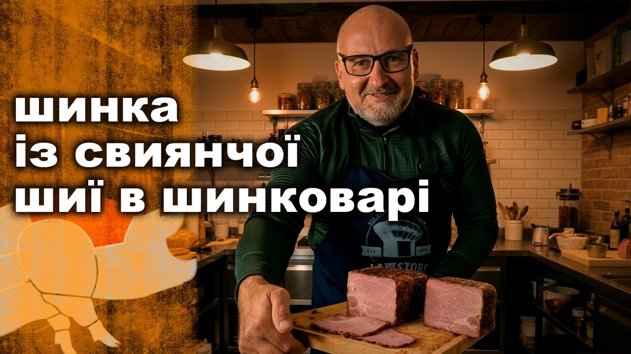 Магазинна більше не потрібна! Домашня шинка з ошийка